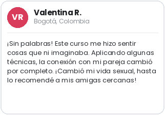 Testimonio de alumna